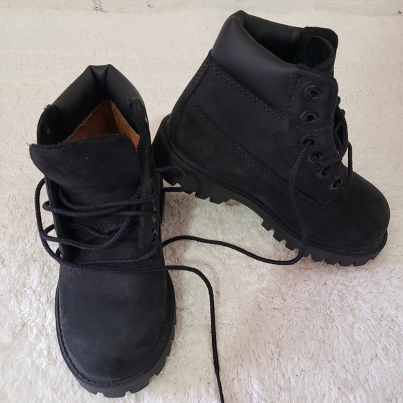 Timberland Other - Timberland black boots toddler Sz 9